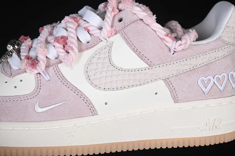 All categories Nk Air Force 1 Air Force series Nk Air Force 1 Low Air Force low-top Nike Air Force 1'07 Low Taro paste confession Air Force 1 low-top casual sneakers FA5066-111